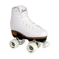 Sure-Grip White Fame Roller Skates for Women - Made of Nylon & Aluminum - 57mm Polyurethane Indoor Wheels for Skating - Super X 