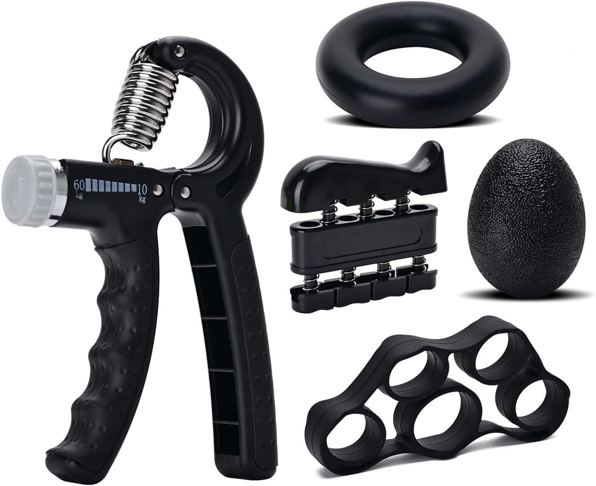 Lacuesta Hand Grip Strengthener Set  Hand Gripper for Gym Workout, Finger Exerciser, Forearm Strength Trainer, Wrist Exercise E