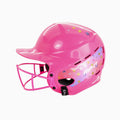 RIP-IT Girls Play Ball Starlight Softball Batting Helmet, Pink One Size