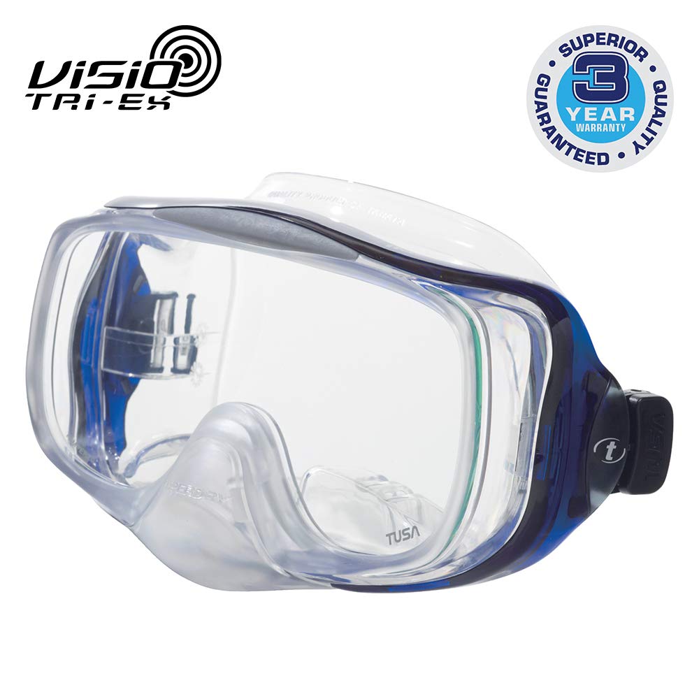 Tusa M-32 Imprex 3D Hyperdry Scuba Diving Mask, Black