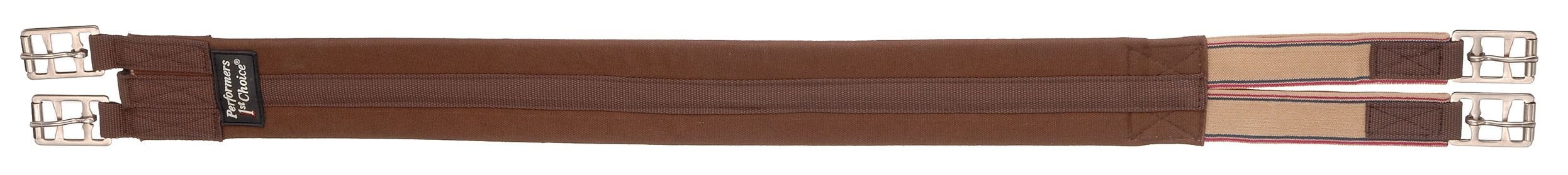 Tough 1 Padded Cotton English Girth, Brown, 48-Inch