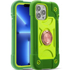 Markill Compatible With Iphone 13 Pro Max Case 67 Inch With Ring Stand, Heavy-Duty Military Grade Shockproof Phone Cover With Ma