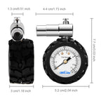 Godeson Presta Valve Bicycletire Pressure Gauge 0-160Psi And 0-11Bar