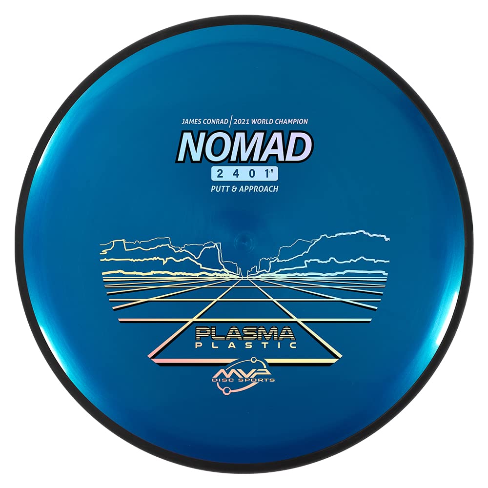 Mvp Disc Sports Plasma Nomad James Conrad Edition Disc Golf Putter (165-170G  Colors May Vary)