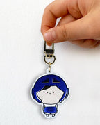 Tae-S] Taekwondo Martial Arts Keychain Double-Sided Acrylic Key Chain Cute And Fun Accessories For Kids - Taekwondo Keyring For