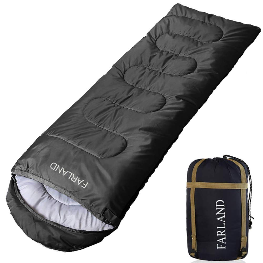 Farland Sleeping Bags 20? For Adults Teens Kids With Compression Sack Portable And Lightweight For 3-4 Season Camping, Hiking,Wa