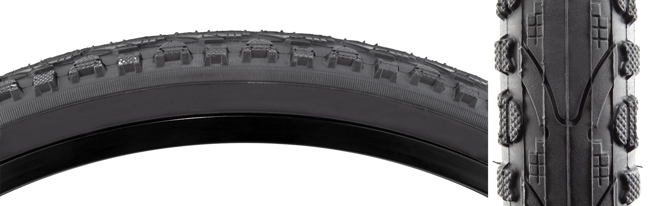 Sunlite Kahn Hybrid Tires, 700 X 50, Black/Black