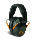 Walker'S Passive Folding Muff, Black And Orange