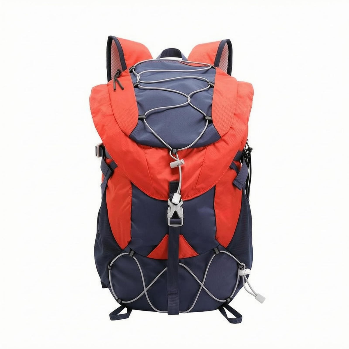 Trendynest Compression Cord Hiking Daypack Top Carry Loop Foldable Backpack Buckle Strap Lightweight Backpack Side Adjustment St