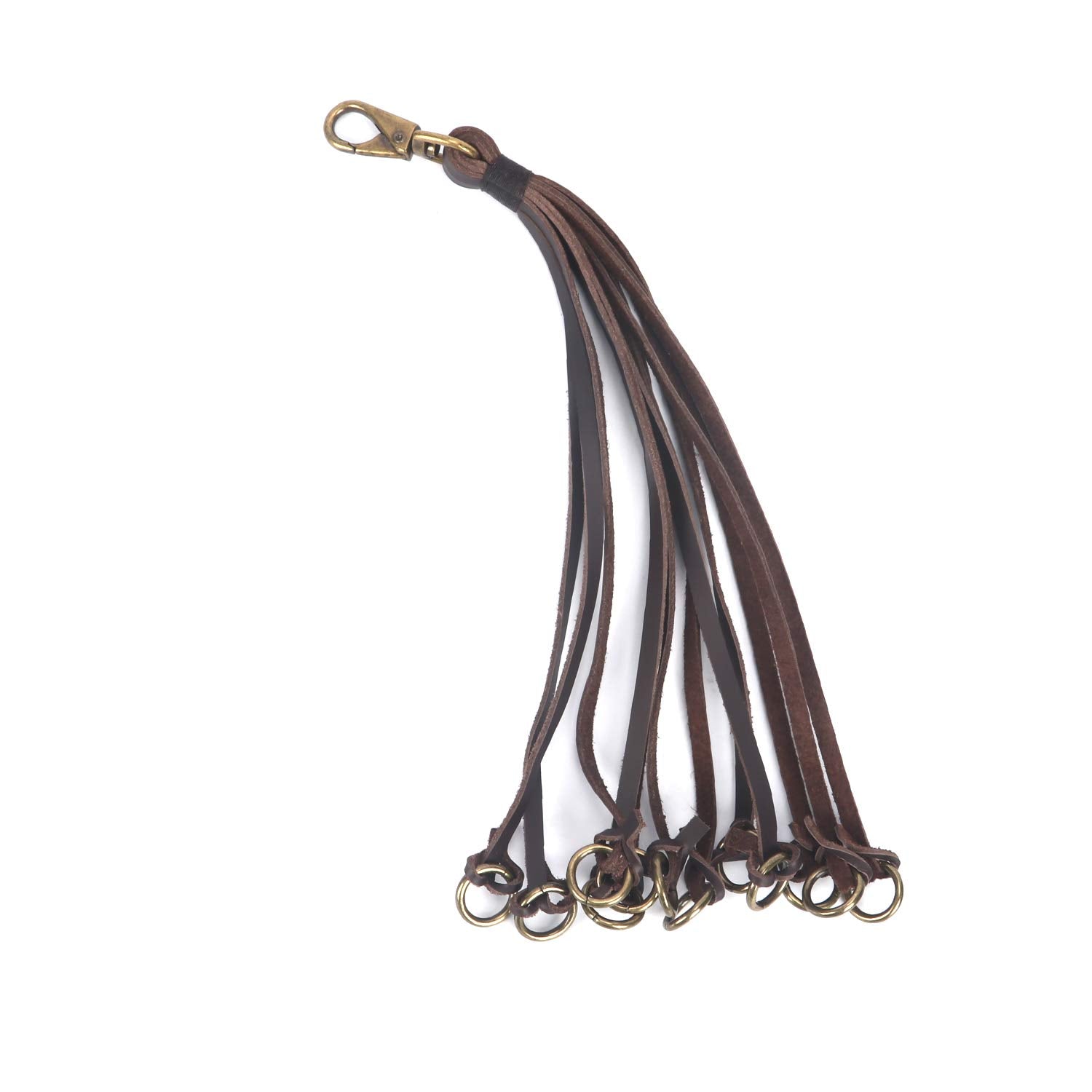 TOURBON Genuine Leather Hunting Duck Strap Game Carrier - Brown