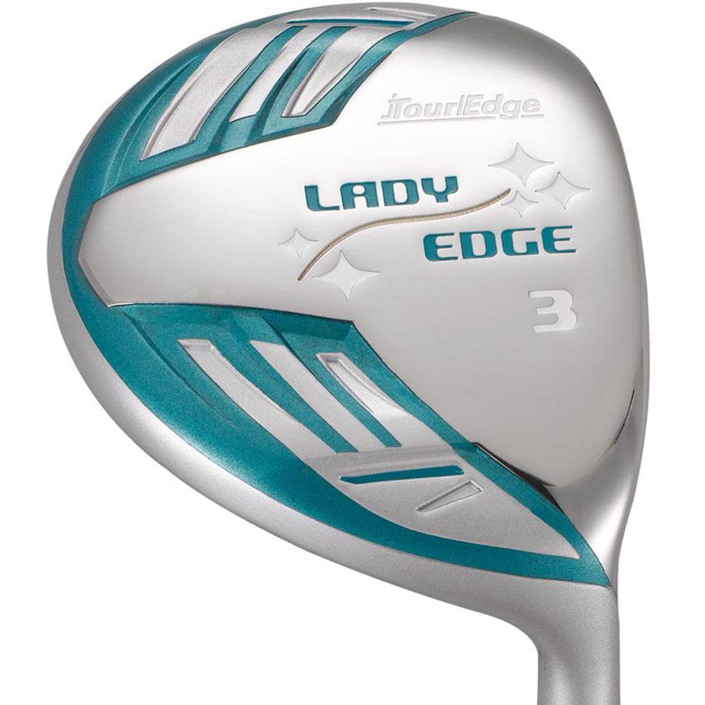 Tour Edge 2020 Lady Edge Full Set Turquoise Grey White, One Size (Lwsrgl11.Bt)