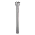 Funn Crossfire Bike Seat Post, Length 350mm, Diameter 31.6mm, Aluminum Alloy AL6061, 3D Forged, One Piece Head and Shaft (Blast 
