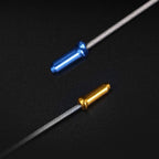 48Pcs Bike Brake Cable End Cap Crimps, Cable End Tips For Road Mountain Bicycle, Colorful