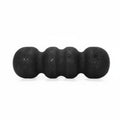 MeadawgsExpanded Polypropylene Fitness Roller Myofascial Release Peanut Foam Roller Ergonomic Shape Peanut Massage Ball Black Ha