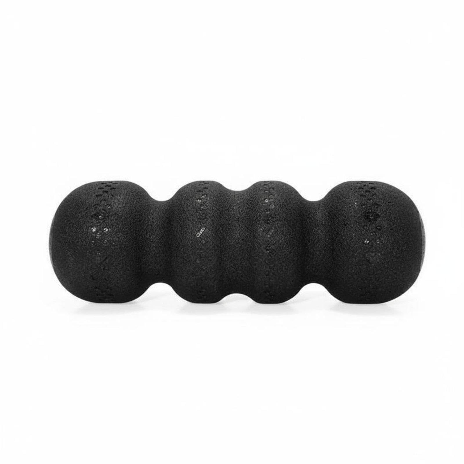 MeadawgsExpanded Polypropylene Fitness Roller Myofascial Release Peanut Foam Roller Ergonomic Shape Peanut Massage Ball Black Ha