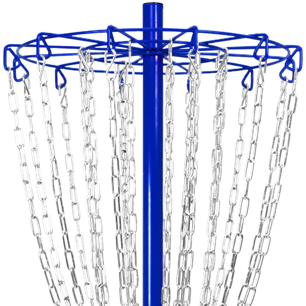 Remix Double Chain Practice Basket For Disc Golf - Royal Blue