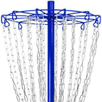 Remix Double Chain Practice Basket For Disc Golf - Royal Blue