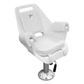 Wise 8WD007-710 Deluxe Pilot Chair with Cushions, Mounting Plate, Fixed Height Pedestal and Seat Slide