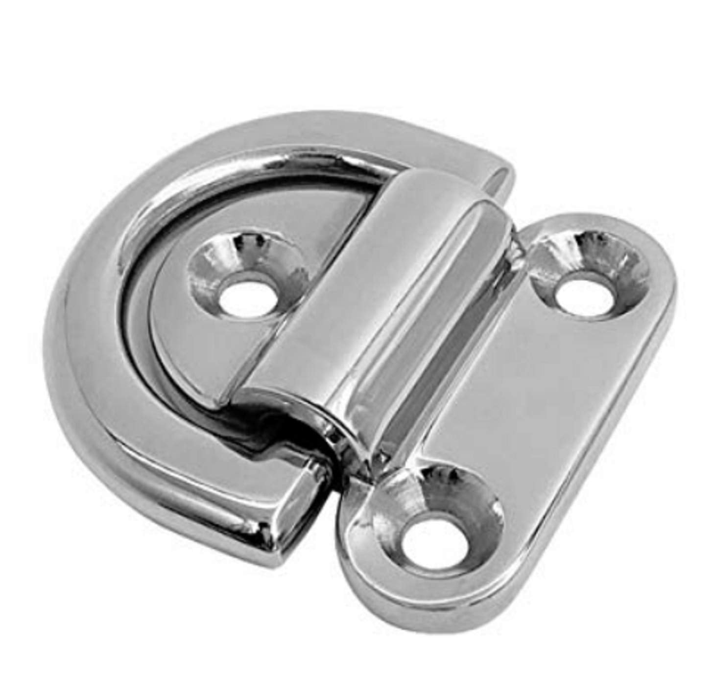 Marine Grade Stainless Steel Folding Pad Eye 5/16''
