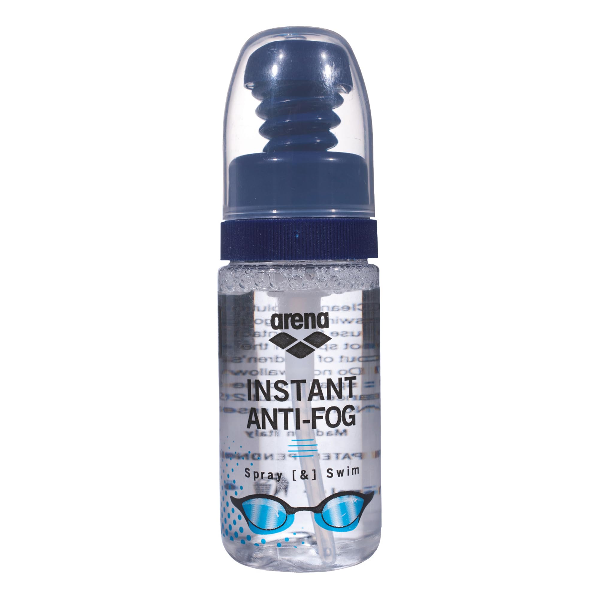 ARENA Instant Anti-Fog Spray Swim Goggles Treatment Prevents Fogging Swim Practice Essential Defogger Solution, 35ml Up to 150 A