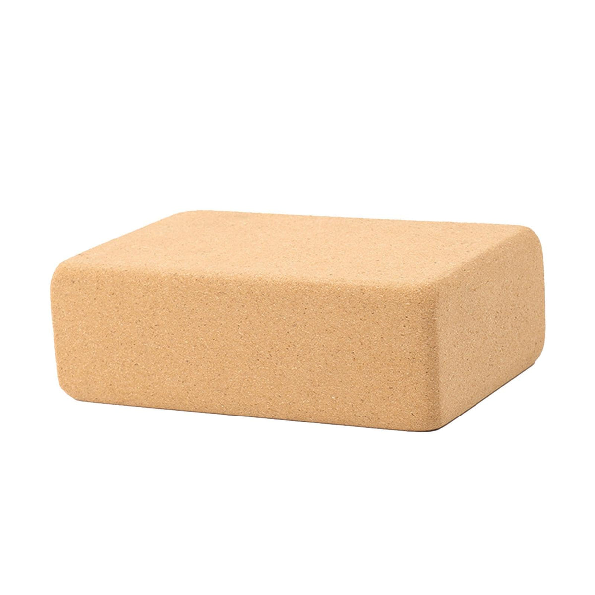 MERISHOPP Cork Yoga Block Portable Yoga Accessory for Deepen Stretches Fitness Pilates Style A