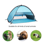 Pop Up Dog Beach Tent,Mini Head Tent,Can Be Fixed Small Dog Beach Sun Shelters Tent ,Shelter For Cat,Waterproof And Breathable M