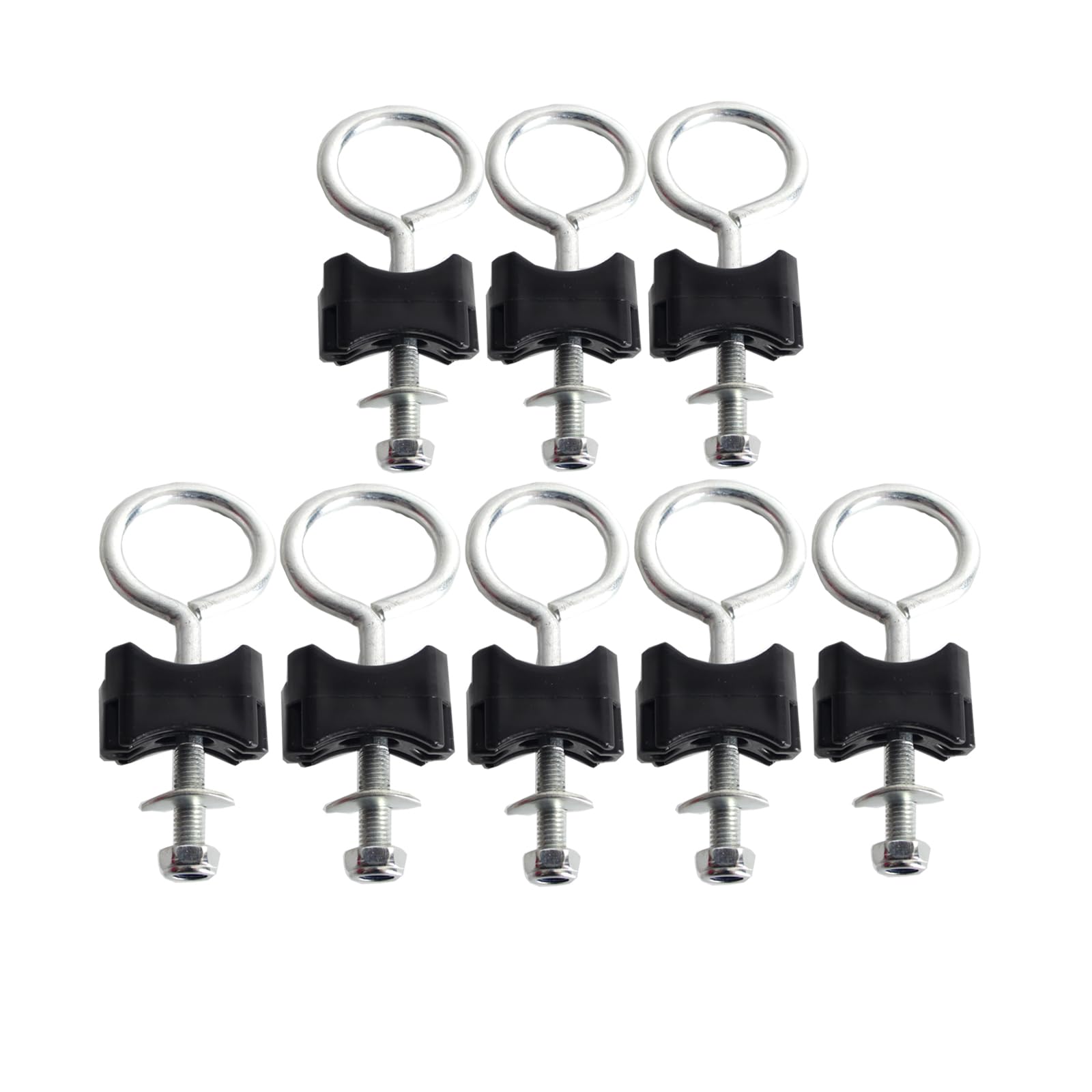 Round Trampoline Screws and Bolts Replacement Screws to fix The Trampoline Trampoline Replacement Parts 6mm (8pack)