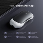 Ocoopa Magnetic Rechargeable Hand Warmers, True Double Warmth Handwarmers 10000Mah, Up To 15 Hours, Max 136?, Electric Heater, F