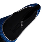 Andux Golf 460Cc Driver Fairway Wood Head Covers With Zipper Closure Set Of 3 (Black/Blue)