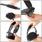 2 Pcs Exercise Bike Pedal Straps, Heavy Duty Adjustable Length Universal Pedal Strap Fits Most Bike Pedals Exercise Bike Bicycle