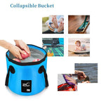 Banchelle Collapsible Bucket Camping Water Storage Container 20 L (5 Gallon) Portable Folding Foot Bath Tub Wash Basin For Trave