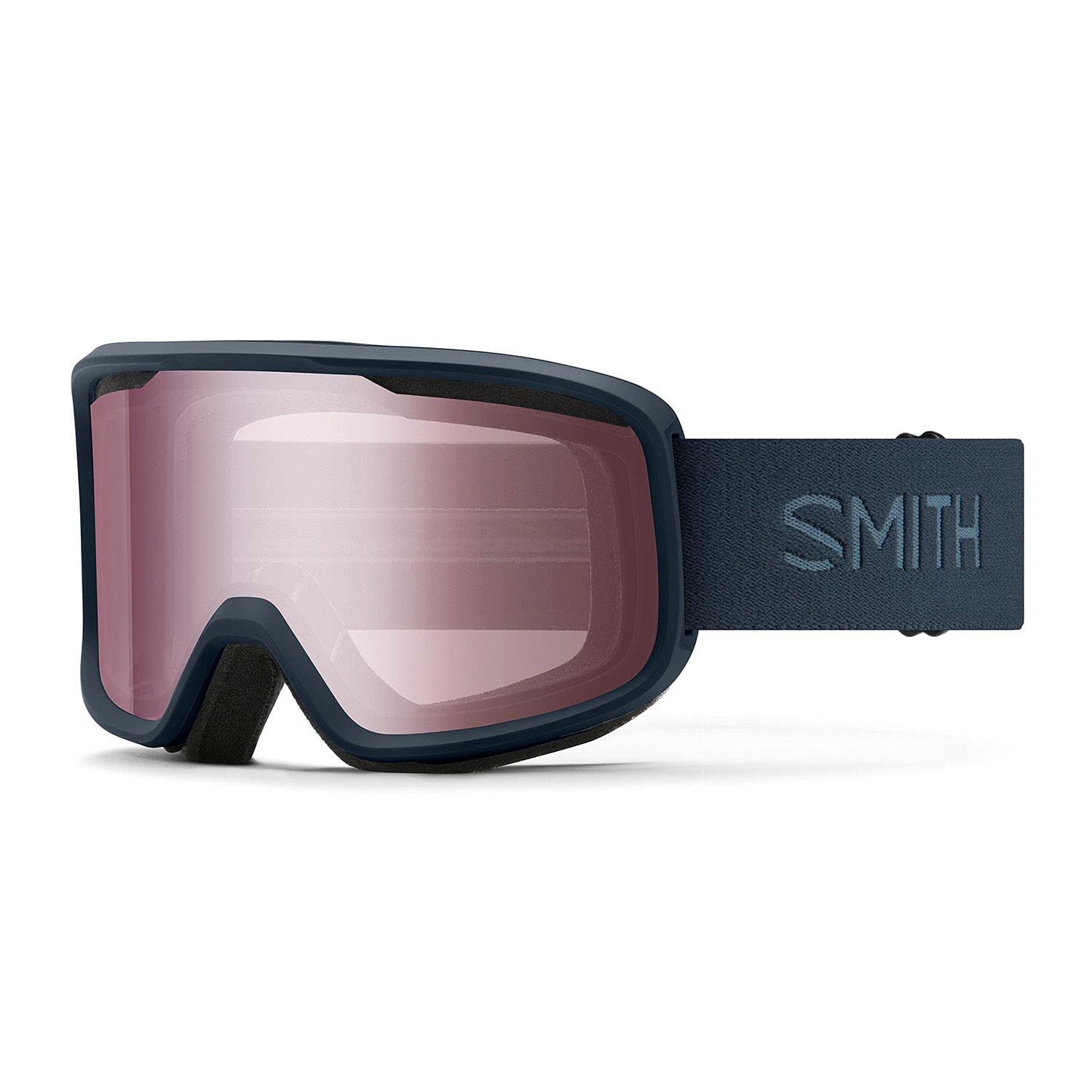 Smith Optics Frontier Unisex Snow Winter Goggle - French Navy, Ignitor Mirror