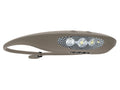 KNOG Bilby 400 Lumen Headlamp - Rechargeable Silicone Head Light w/ 7 Light Modes - Ultralight, IP67 Waterproof (Putty Grey), Ta