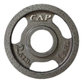 Cap Barbell Machined Olympic Grip Plate, Gray, 2.5 Lbs