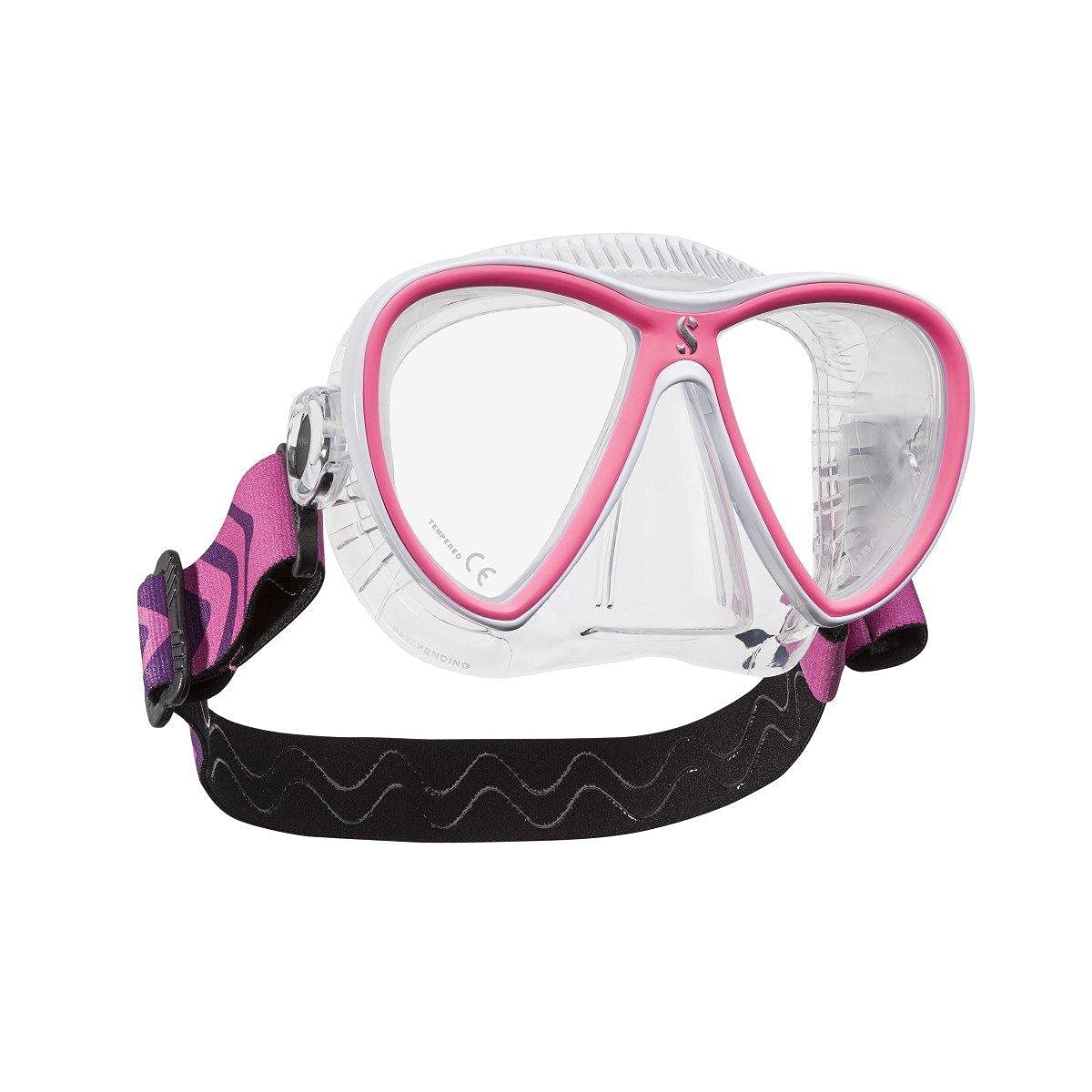 Scubapro Synergy Twin Trufit Mask - Mirrored Black/Purple