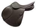Henri de Rivel Millennium Covered Close Contact Equestrian Horse Riding Saddle - IGP Gullet - Havana - 18 - Regular