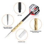 Accmor Steel Tip Darts, Professional Metal Darts, Darts Metal Tip Set, Metal Darts For Dartboard,18 Pcs
