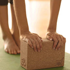 Gaiam Sol Natural Cork Yoga Block , 4-Inch X 6-Inch X 9-Inch