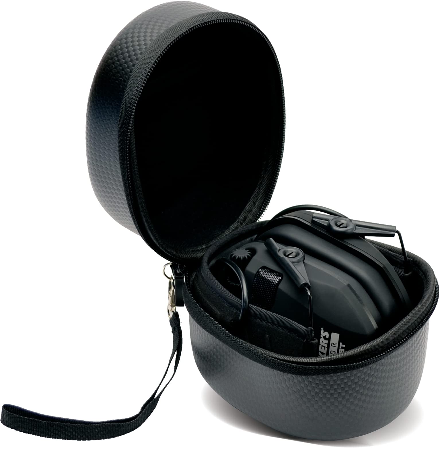 Walker'S Razor Slim Shooting Earmuffs-Take America Back Series (Trump 2024, Blue) Bundle With Hearing Protective Case