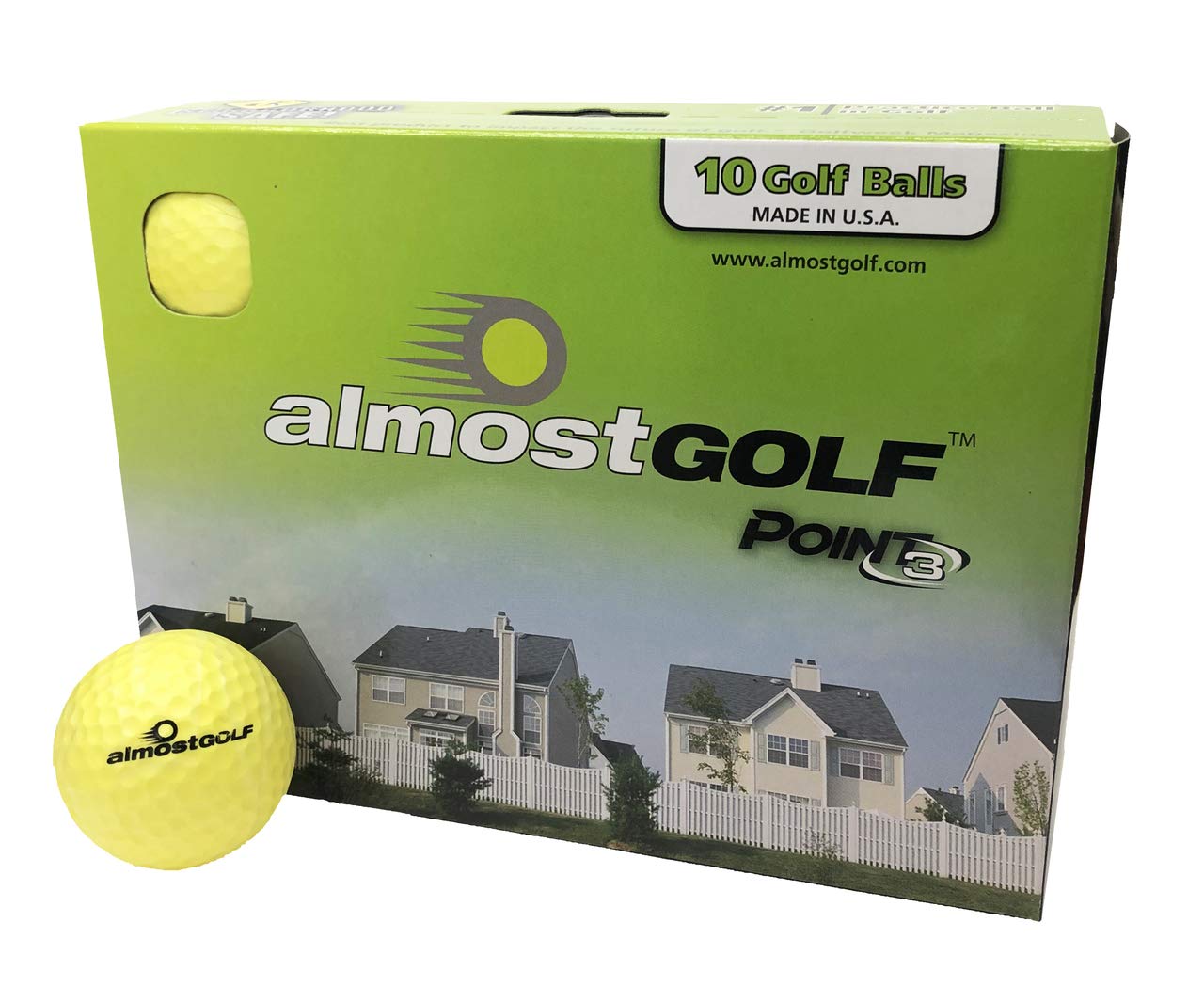 Best Practice Golf Balls On The Planet. Perfect For Golf Training. Solid Contact For Great Feedback. Limited Flight For Backyard