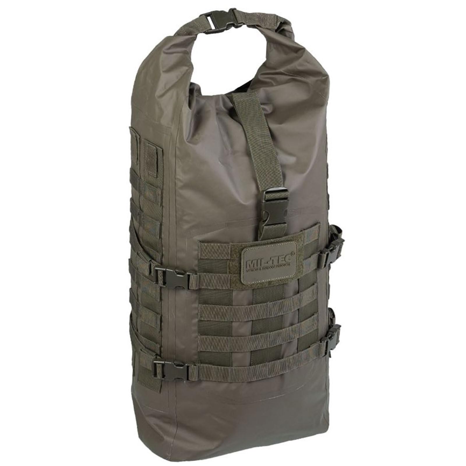 Mil-Tec Unisex 30L Tactical Seals Dry Bag - Secure Rugged Durable Waterproof Outdoor Kayaking Boating Camping Hiking MOLLE Backp