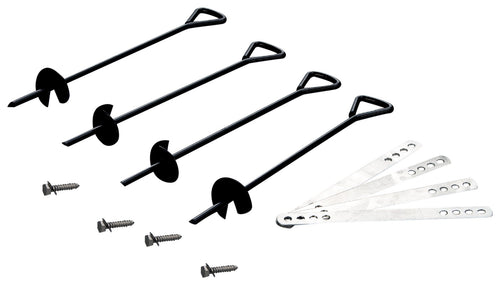 Anchor Kit | Compatible With Most Wooden Products | Includes 4 Anchors, Mounting Brackets, Hardware & Instructions | Heavy Duty 
