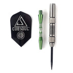 Cuesoul Tungsten Steel Tip Darts 90% Tungsten - Precise Barrels 24 Grams