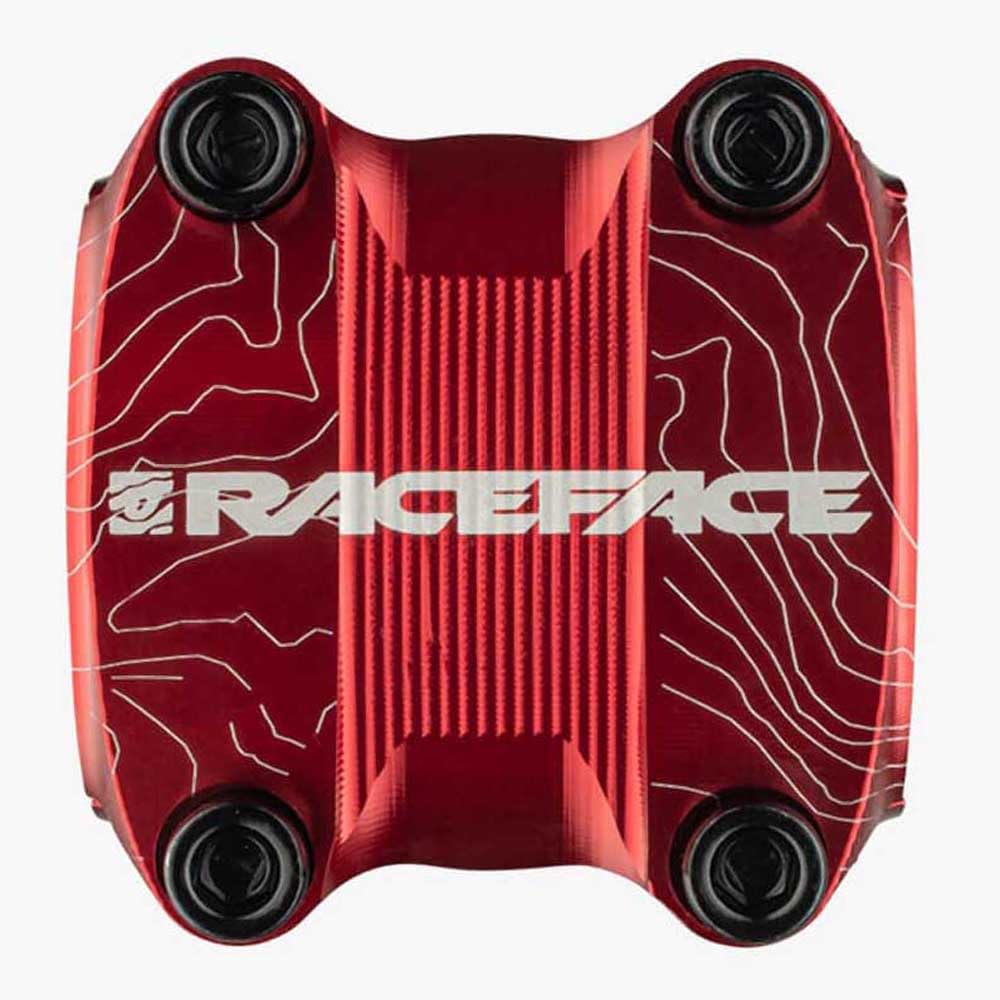 Race Face Atlas Mountain Bike Stem (Red, 31.8-Mm Clamp, 50-Mm, 1-1/8-Inch)