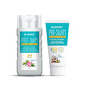 Elemnt Swim Skincare Combo - Pre Swim Body Lotion With Spf 50 (100Ml) & Post Swim Shower Gel (200Ml) For Adults & Kids | Fight C