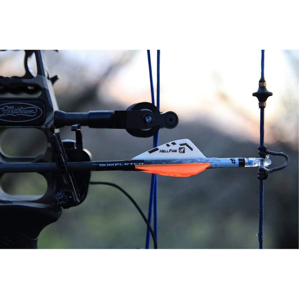 New Archery Products Thunderglo Compound Bow Led Illuminated Auto Turn-On Arrow Nocks - Blue (3 Pack)