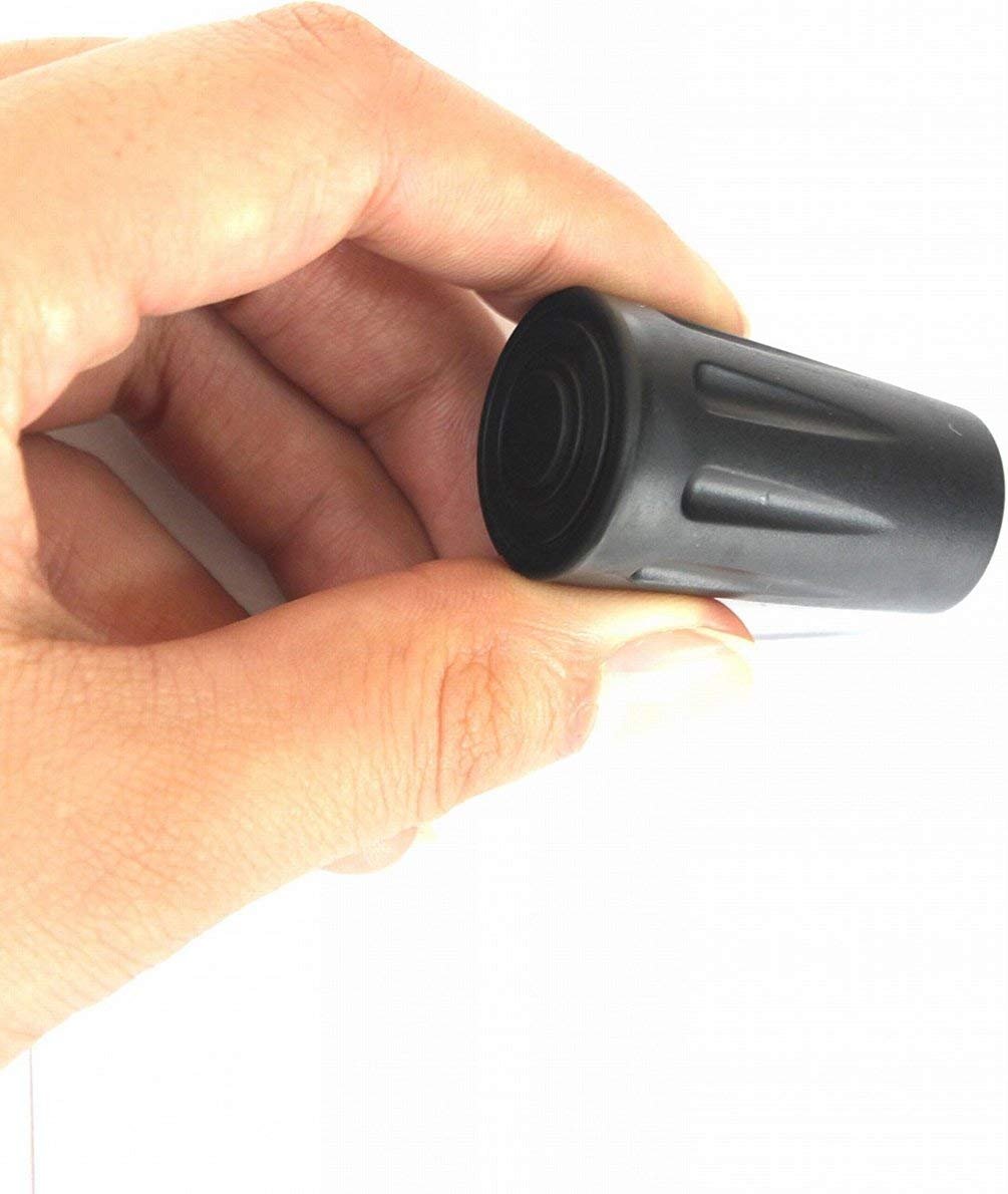 A Alafen Replacement Rubber Tips Set For Trekking Pole Walking Hiking Sticks Tips Protectors