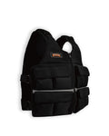 ZTTENLLY Adjustable Weighted Vest with Shoulder Pads - Adjustable Size & Weight - 10/15/20/30/40/50/80lbs Body Weight Vest for M