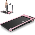 Under Desk Treadmill, Expert Of Wooden Walking Pad, Walking Jogging Machine With Remote Control, Installation-Free