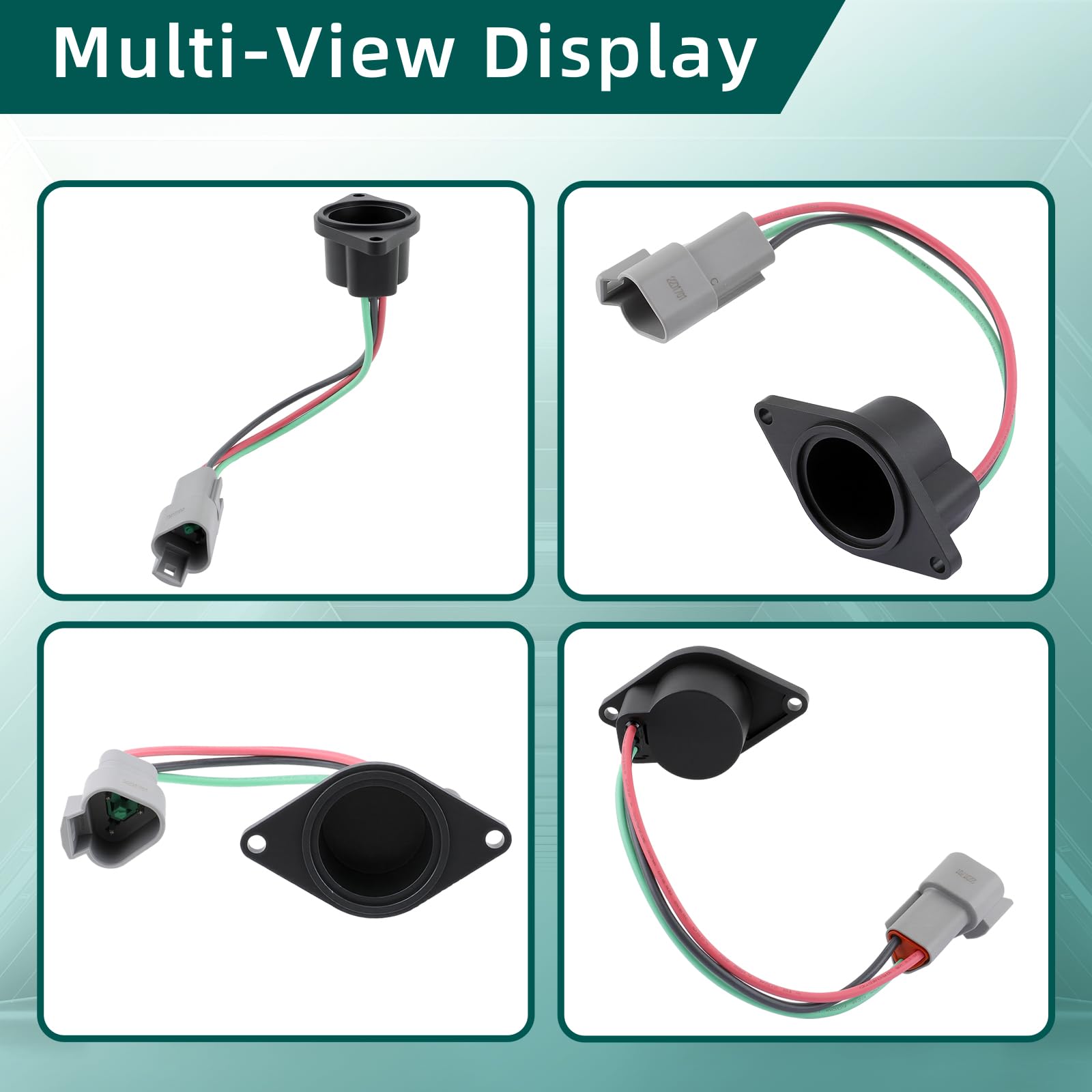 Autokay Club Car Golf Cart Speed Sensor For Adc Motor, Fits Club Car Iq Ds And Precedent 1027049-01 102265601